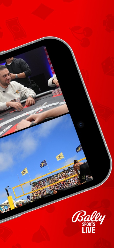 Bally Sports Live - Anche su smartphone, gli utenti possono godere della multivisione, visualizzando contemporaneamente due diversi eventi come una partita di poker e una competizione di beach volley, garantendo la massima flessibilità di visione.