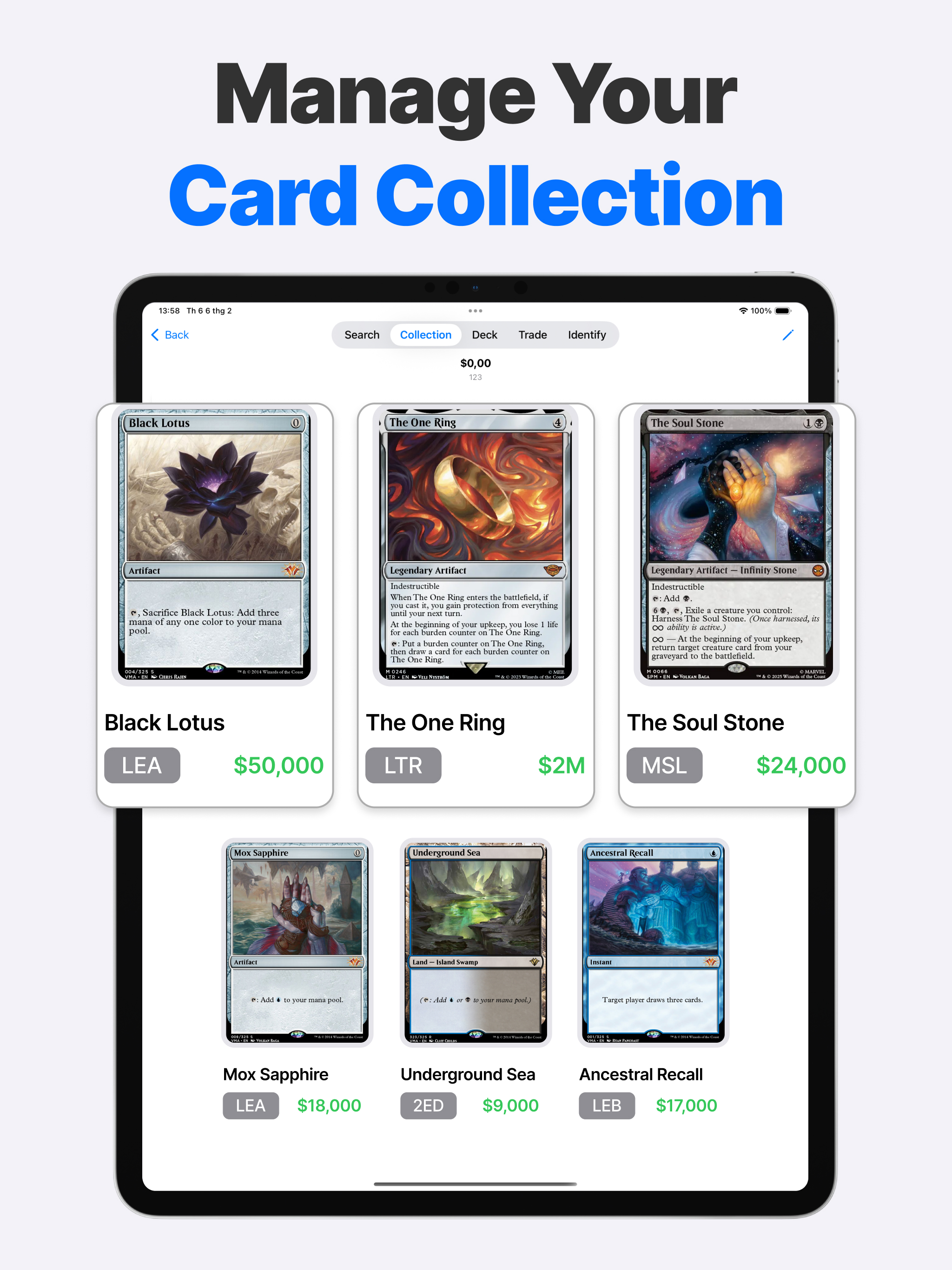 TCG Deck Builder MTG Scanner screenshot 7