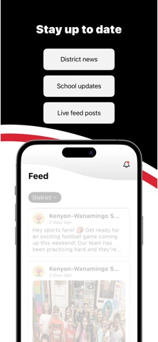 Kenyon-Wanamingo Schools iPhone screenshot