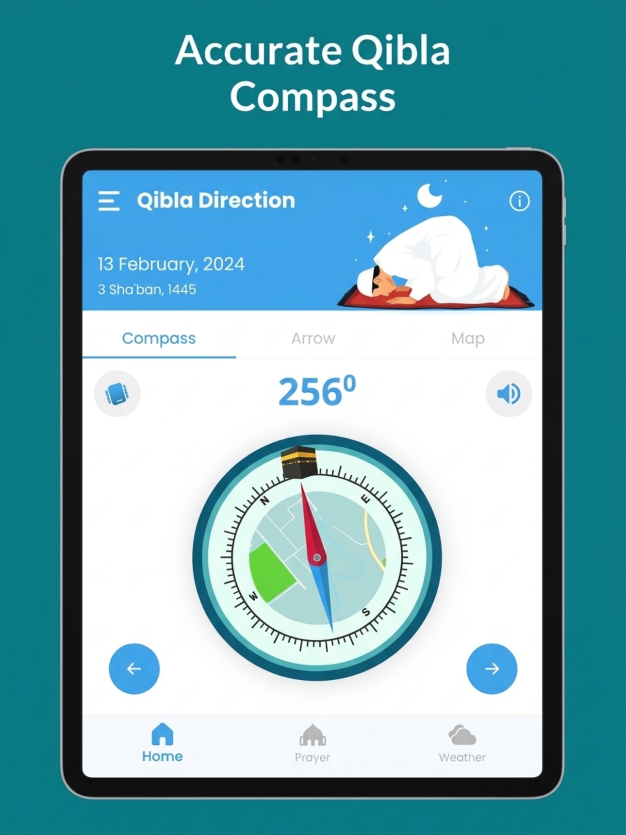 Screenshot 8 of Qibla Finder : Muslim Prayer