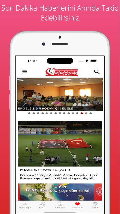 Kozan Ekspres Gazetesi screenshot-3