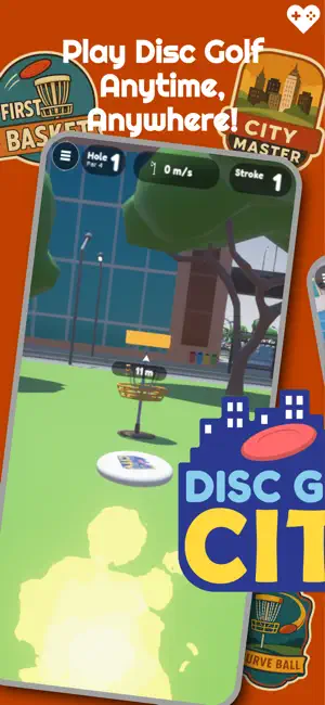 Disc Golf City screenshot 1