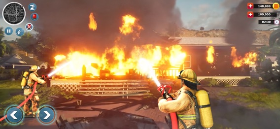 Firefighter HQ Simulation Gameのおすすめ画像1