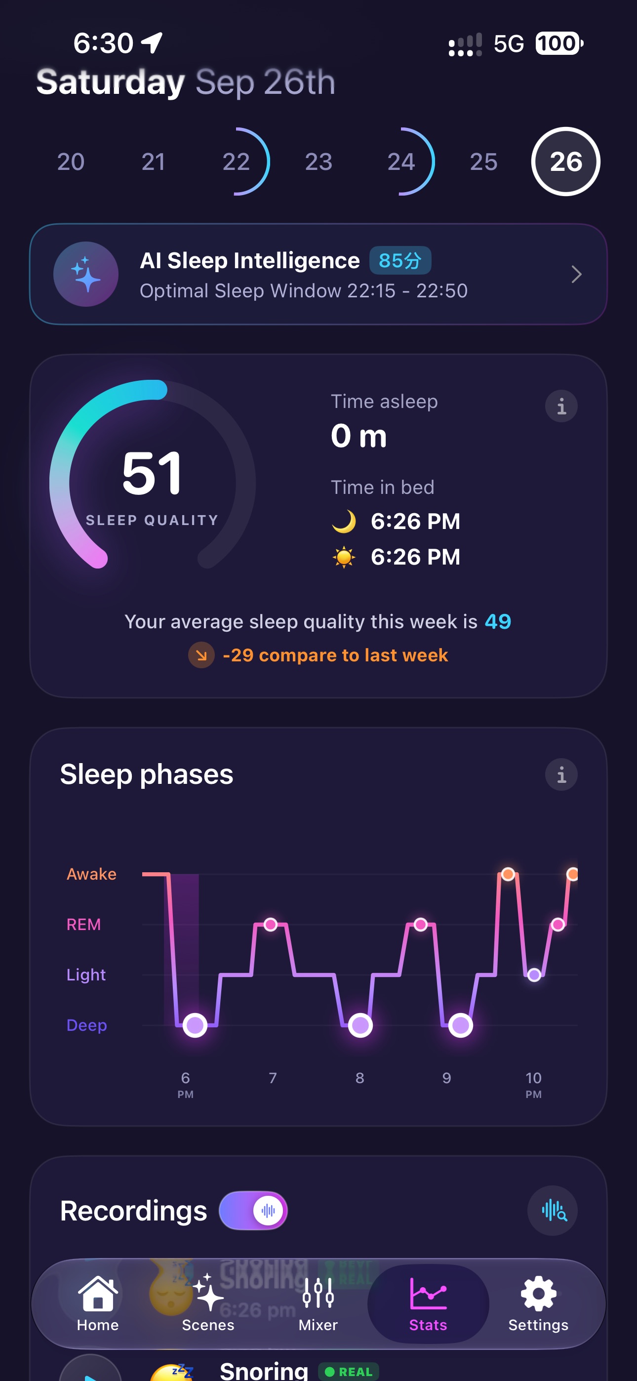 Screenshot 4 of SleepWise: Sleep Sounds & Calm
