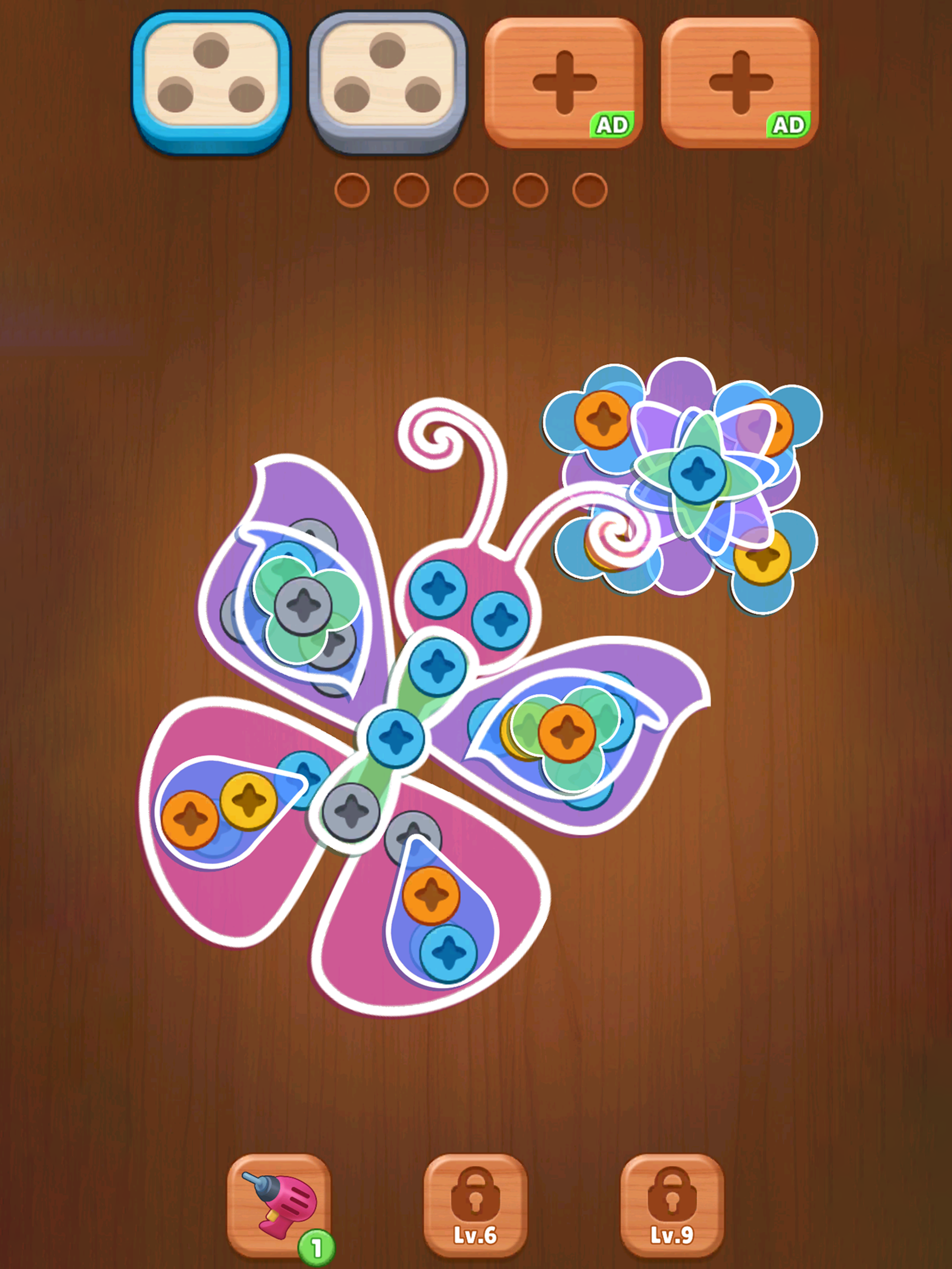 Woodbolt Sort: Nuts & Screws screenshot 9