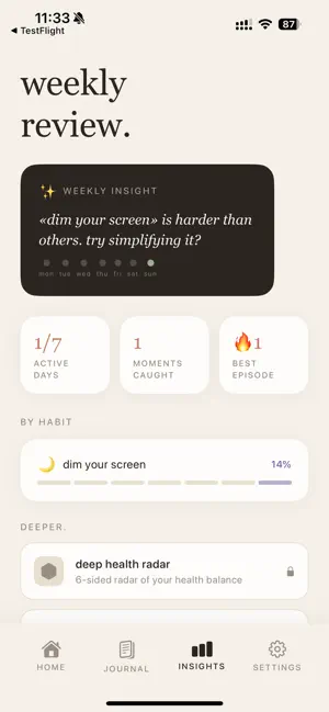 ease: habit tracker & journal screenshot 4