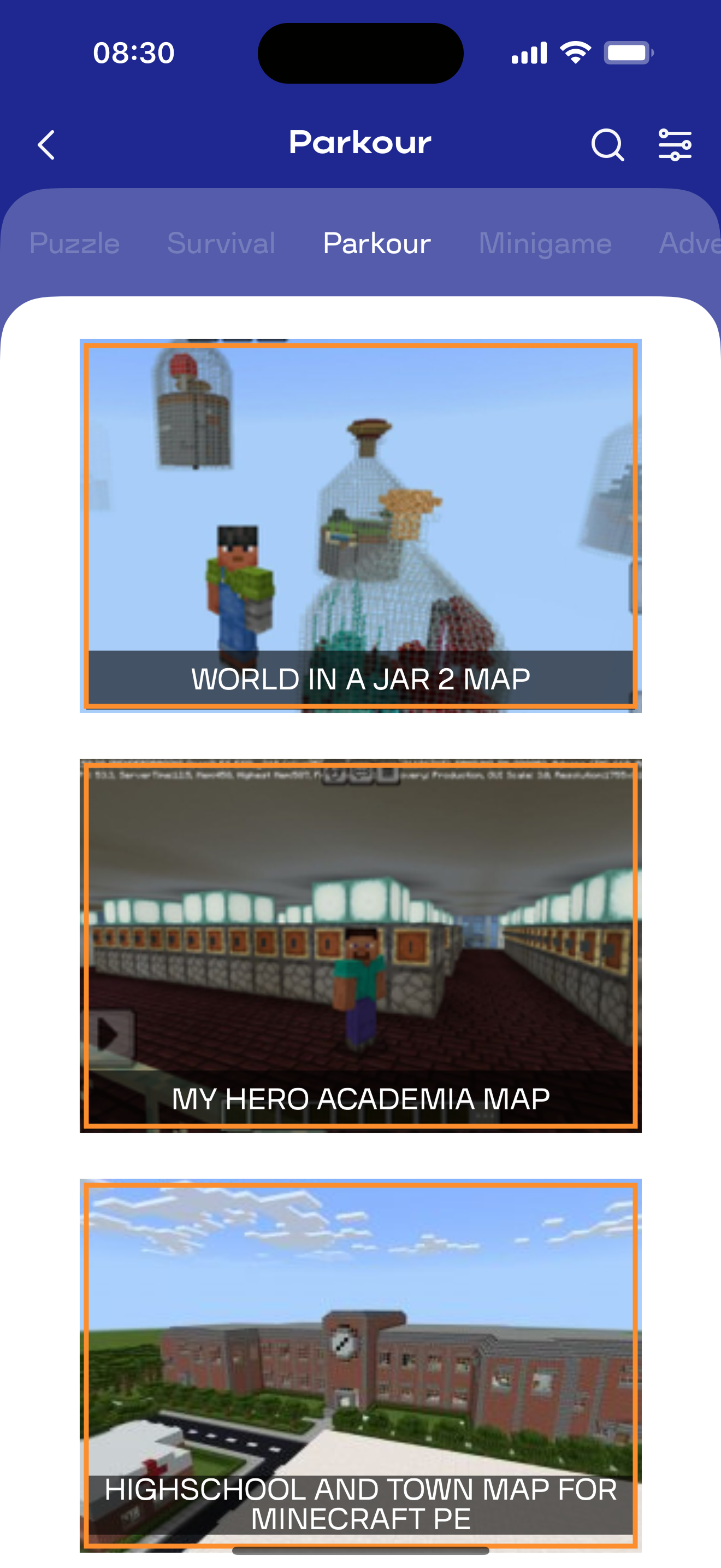 Skyblock Maps for MCPE