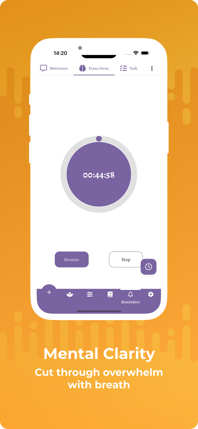 Prana Breath Calm  Meditate