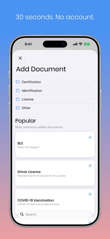Trust: Credential Wallet Screenshot 3 of 5