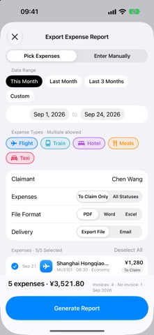 Conch Expense screenshot 4
