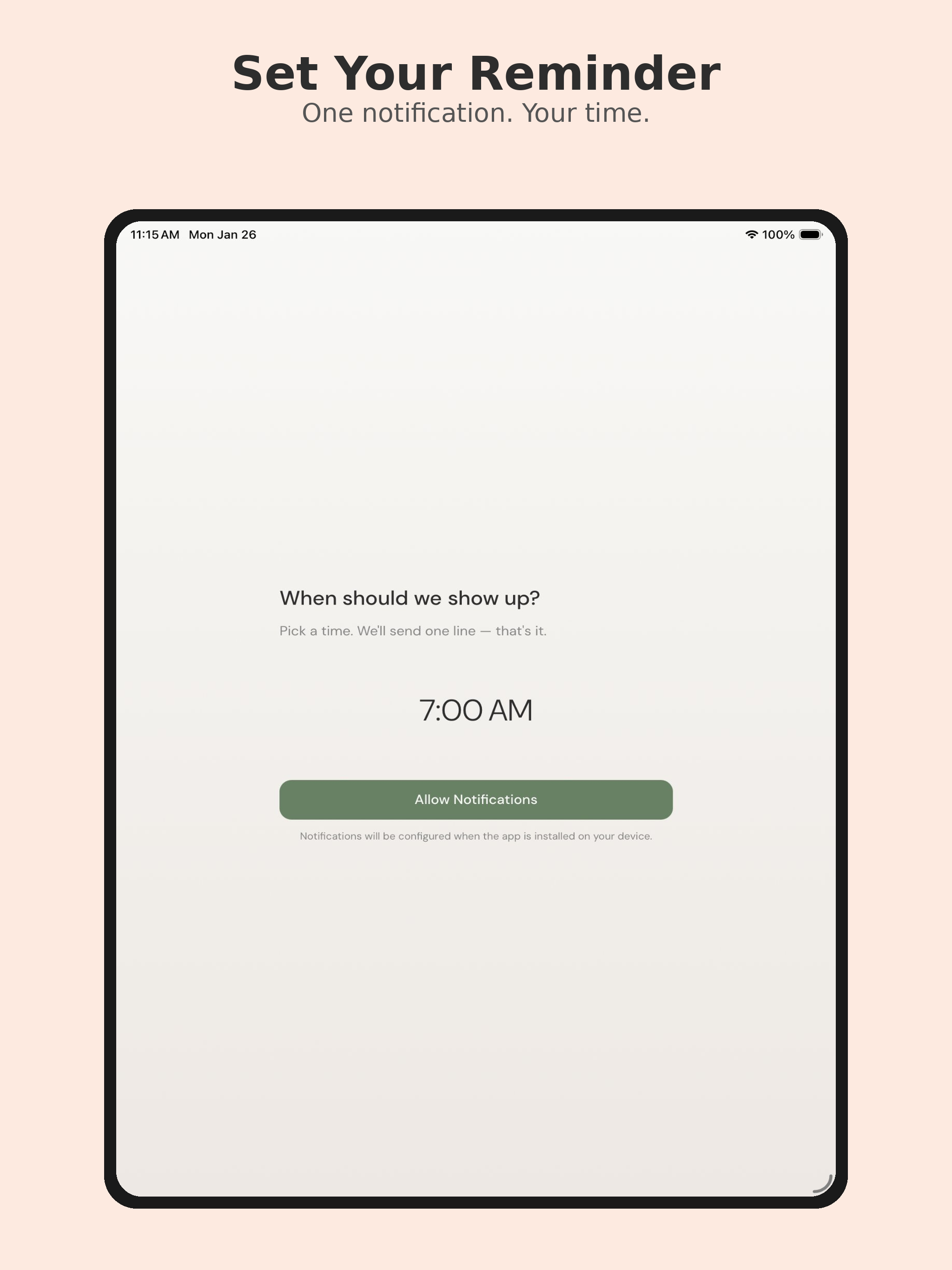 Quiet Start: Daily Affirmation screenshot 7