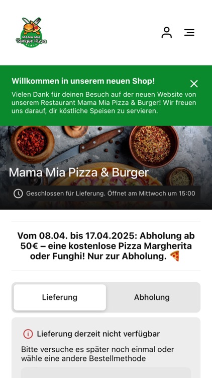 Mama Mia Pizza & Burger