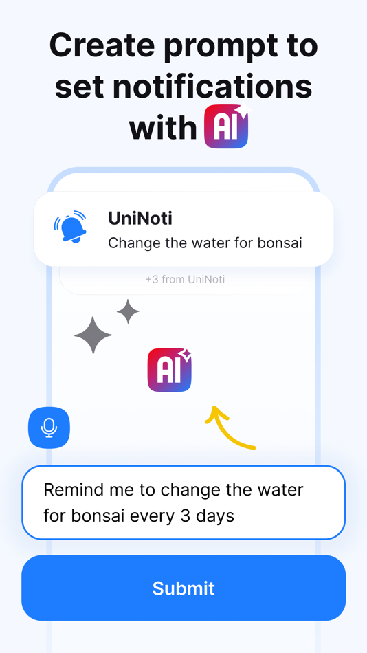 #1. UniNoti - AI-powered Reminders (iOS) 由: UNIAPI