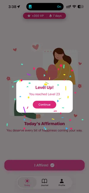 LevelUp Affirmations screenshot 4