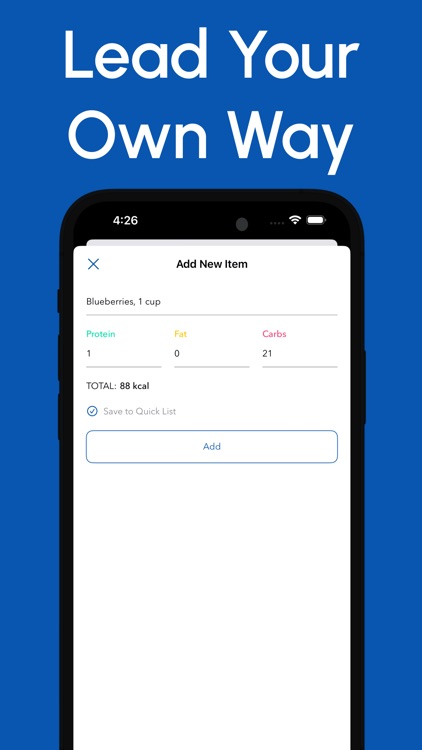 Food Macro Calculator: Makro screenshot-4