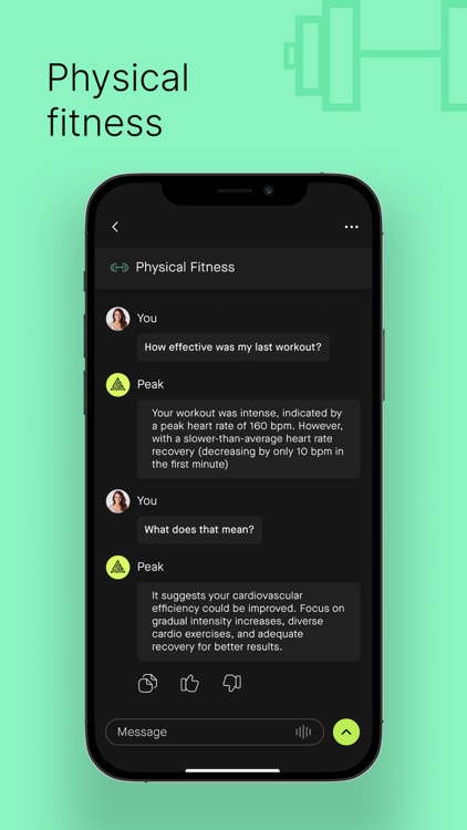 Peak: Your AI Coach & Chatbot screenshot-6