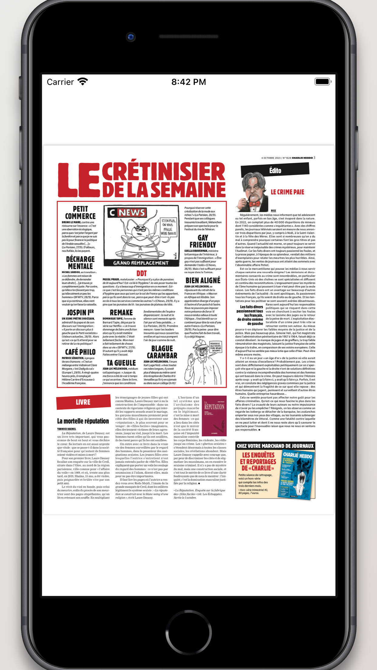 Charlie Hebdo.