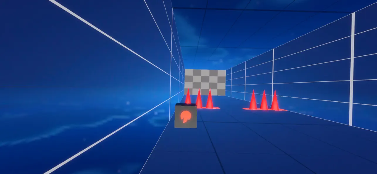 Screenshot #1 pour Frenzy Tracks: Geometry World