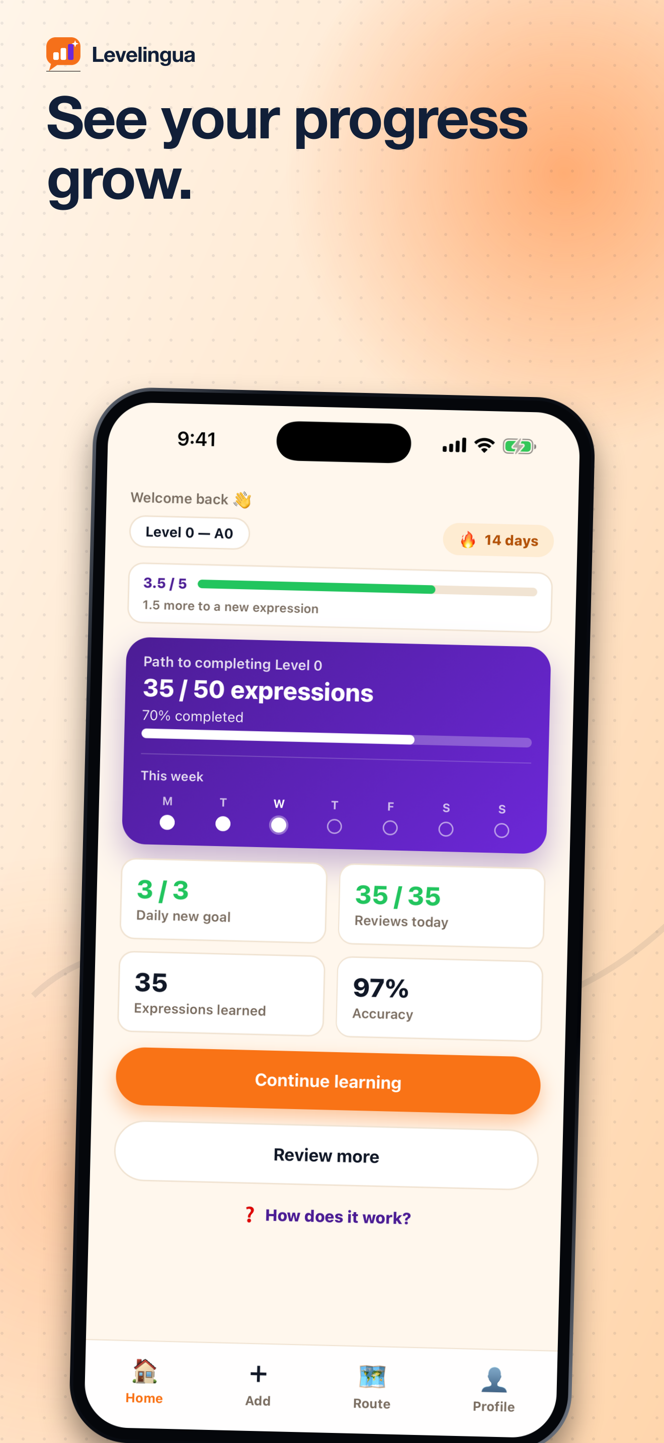 Levelingua screenshot 4