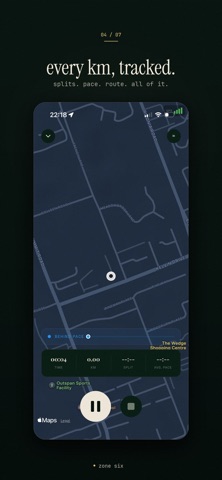 Zone Six - Cardio & Nutrition iPhone screenshot