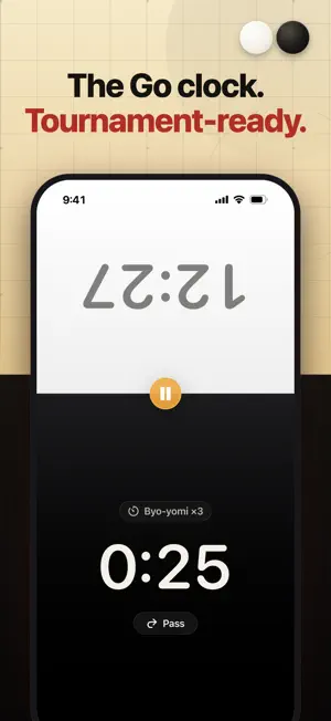 Go Clock: Byoyomi Timer screenshot 1