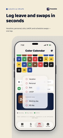 Postalist screenshot