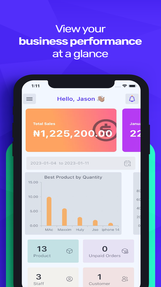 #1. Ovaloop - Inventory management (iOS) Podle: Ideathinkers Limited