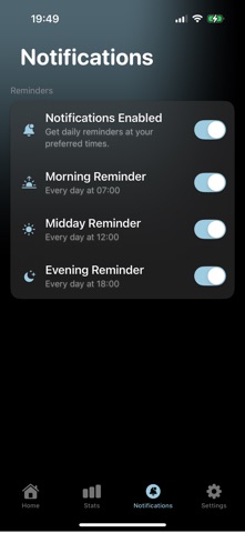 Daily Steps Counter: StepsUp++ Screenshot 3 of 7