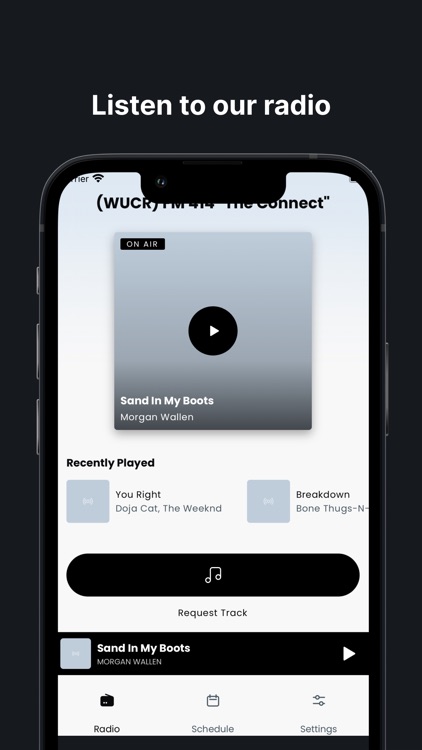 WUCR FM 414 "The Connect"