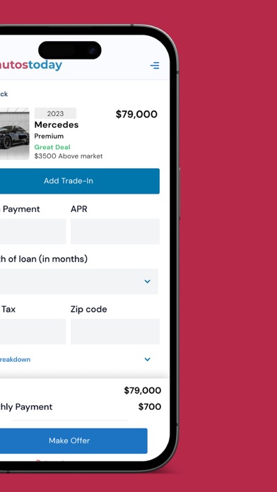 Autos Today - Buy & Sell Cars Screenshot
