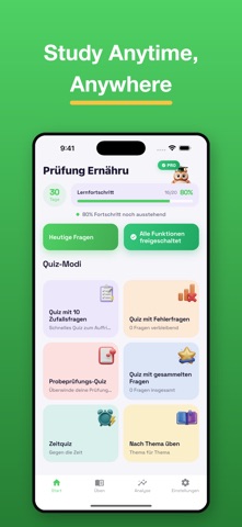 Prüfung Ernährungsberater / Fa iPhone screenshot