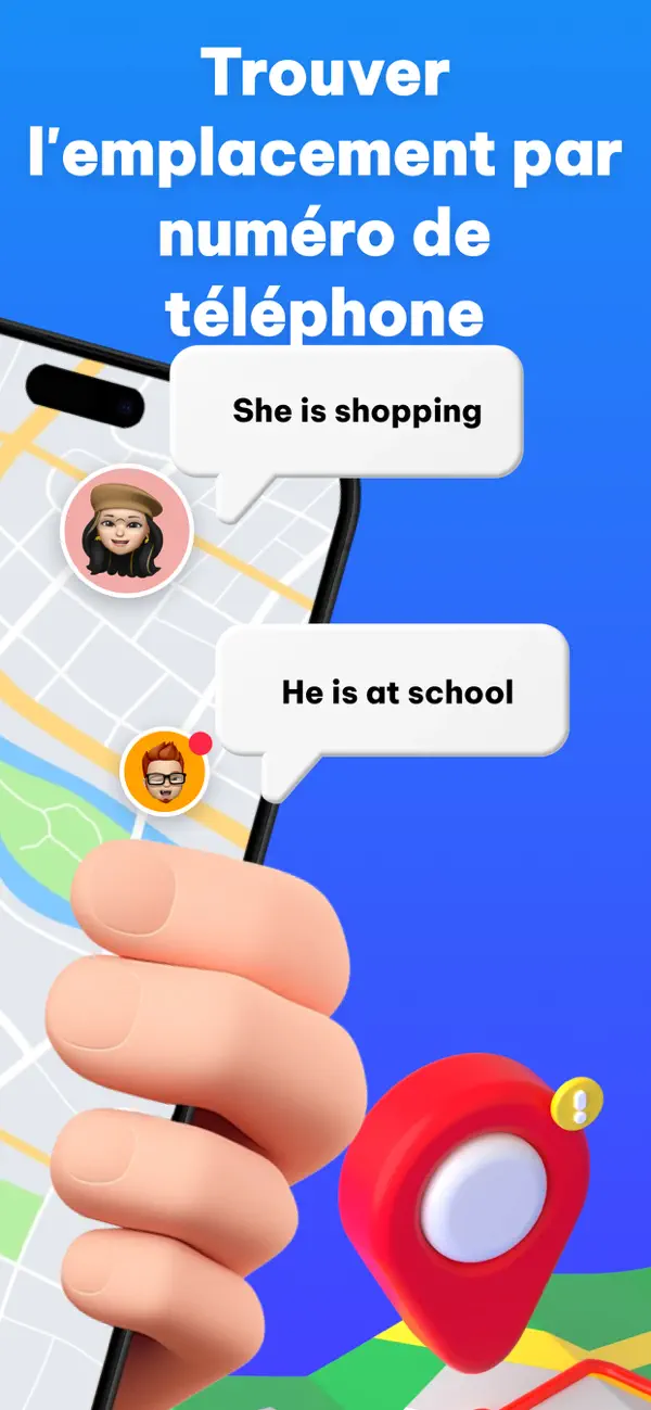 Screenshot #3 pour Localiser Famille: GPS