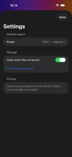 ClipKit screenshot 3