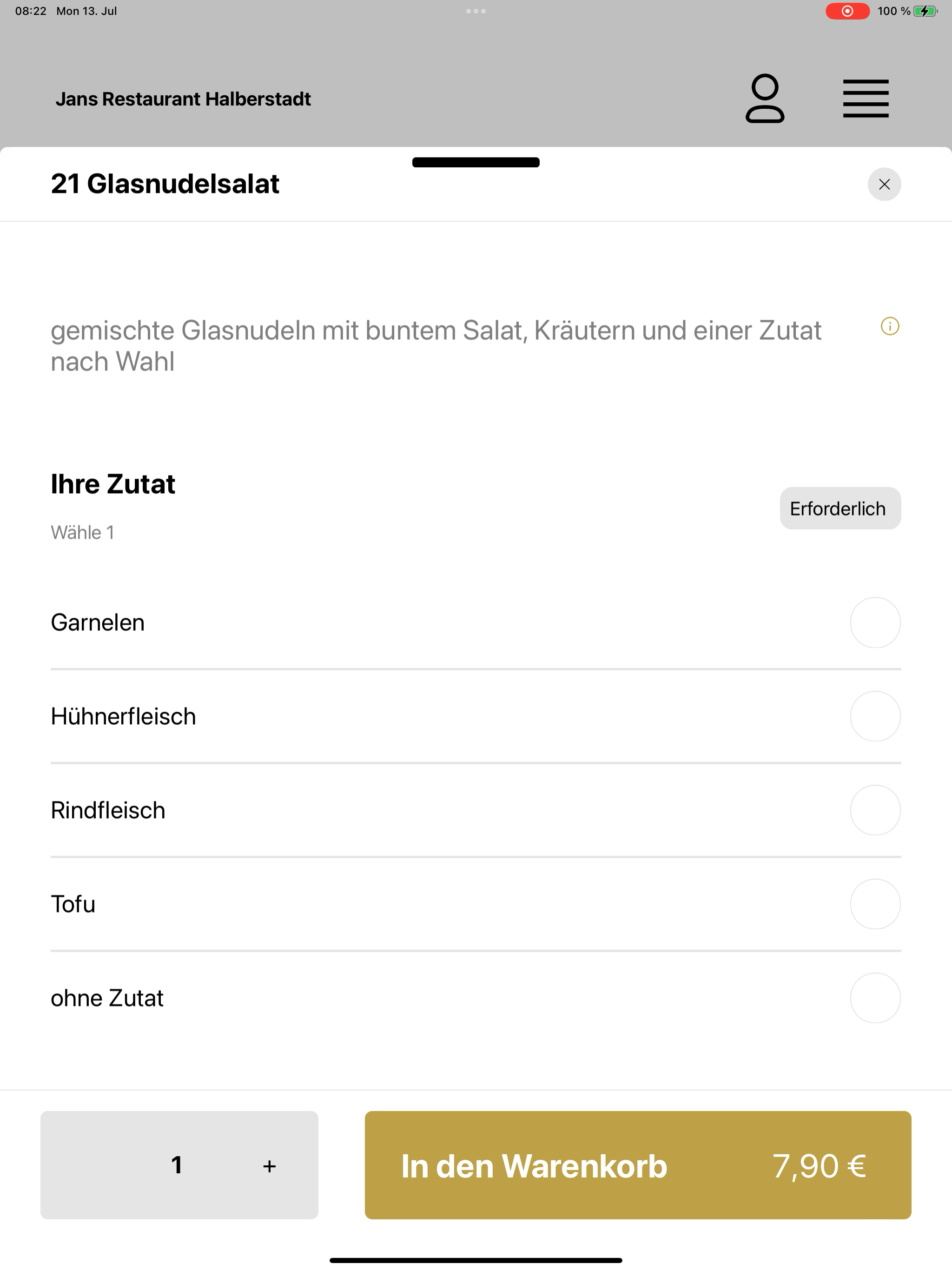Jans Restaurant Halberstadt screenshot 14