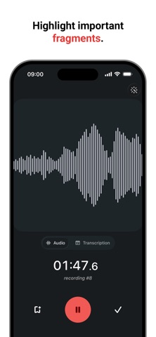 Voice Recorder & Transcribe Screenshot 1 of 6