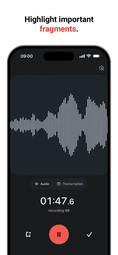 Sprachmemos & Diktiergerät screenshot
