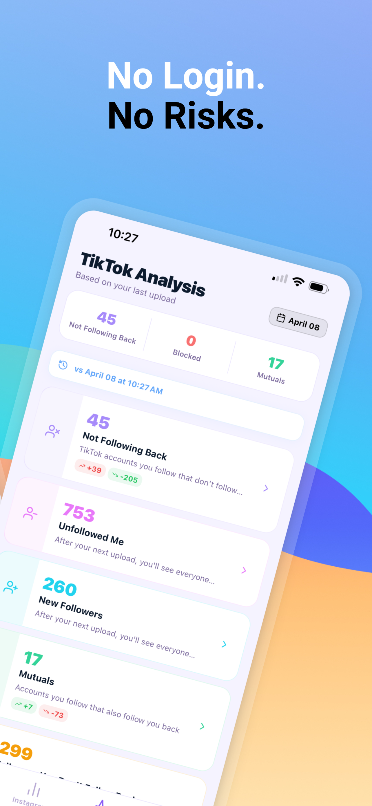Kedy: Unfollowers Tracker
