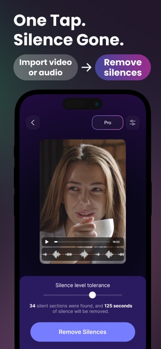 Silence Remover - Jumpcut Screenshot 2 of 7