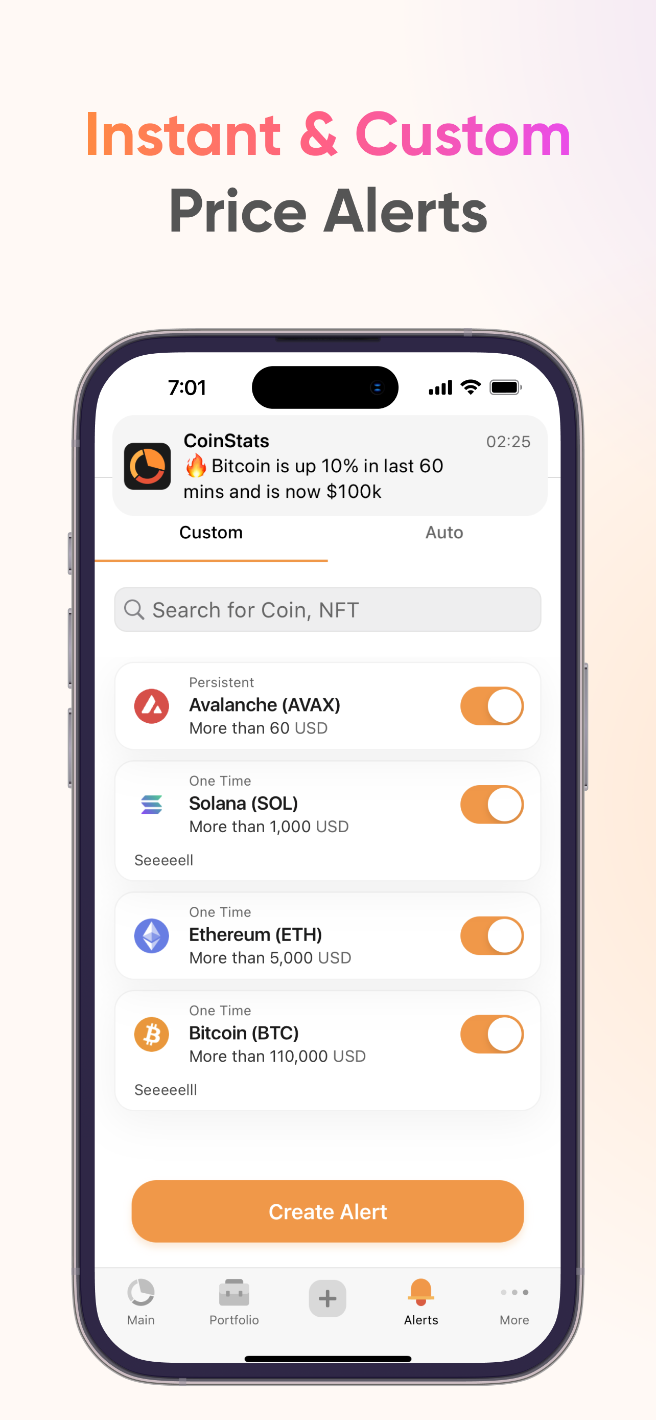 Crypto Tracker - Coin Stats