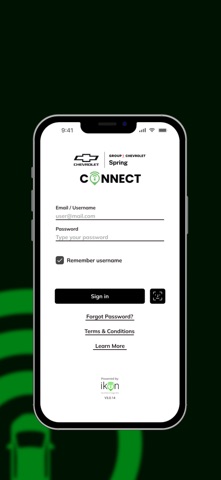 Group One Chevy Spring Connect iPhone screenshot