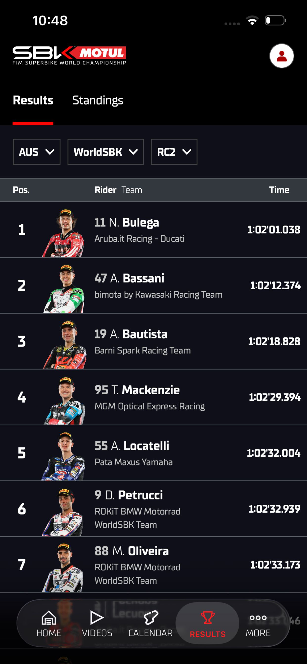 WorldSBK screenshot 6