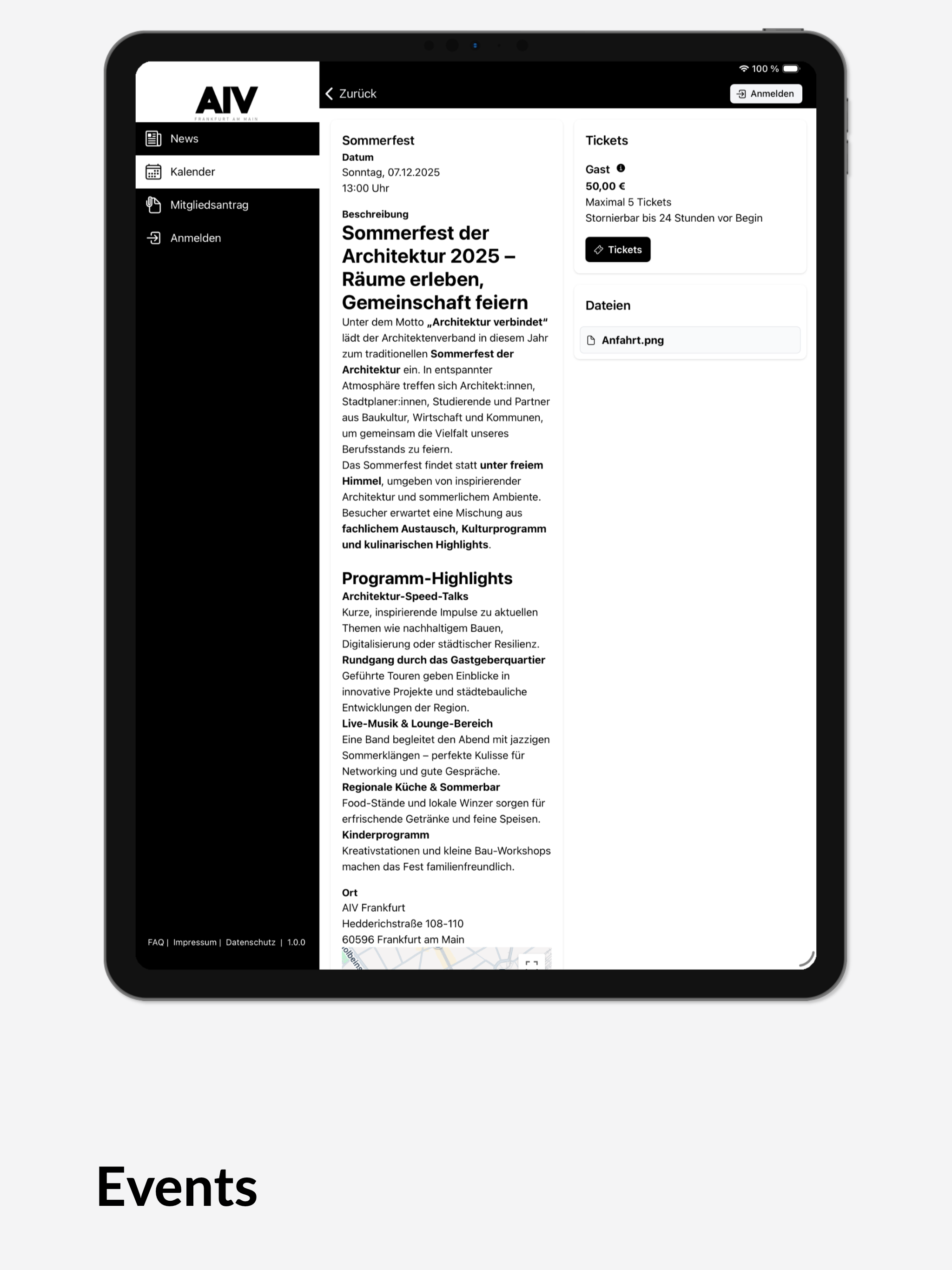 AIV Frankfurt screenshot 9