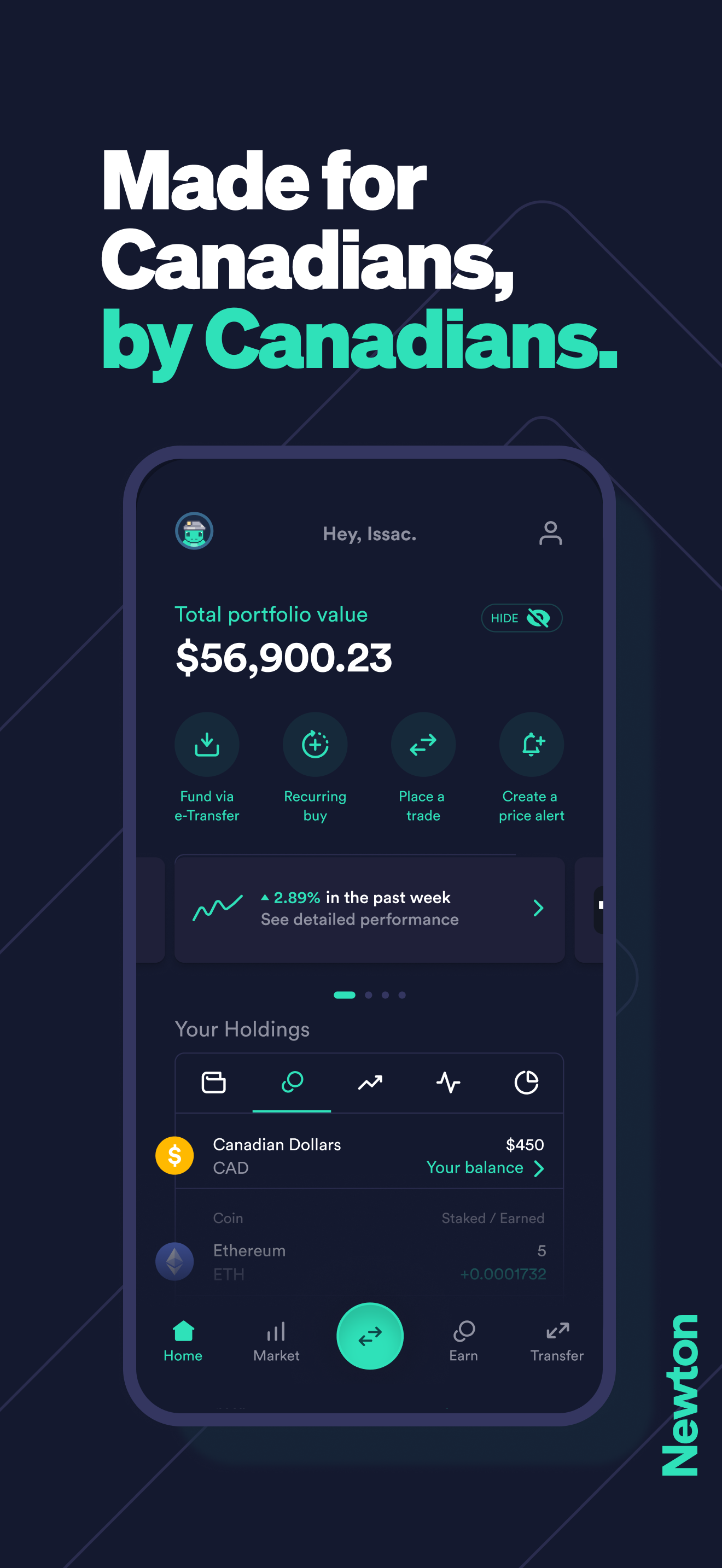 Newton - Trade Crypto Canada