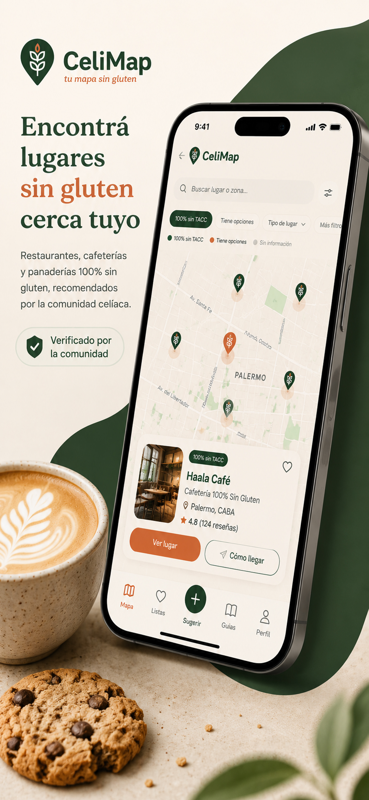CeliMap - Mapa sin gluten