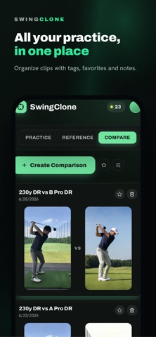 Swing Clone: Golf Compare Screenshot 8 of 10