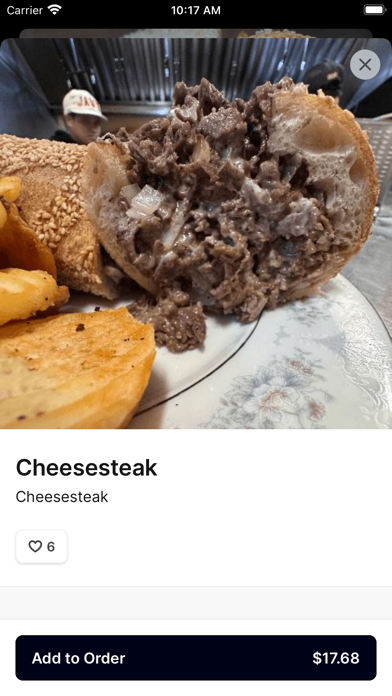 Bar Jawn iPhone screenshot 3 - Food & Drink app