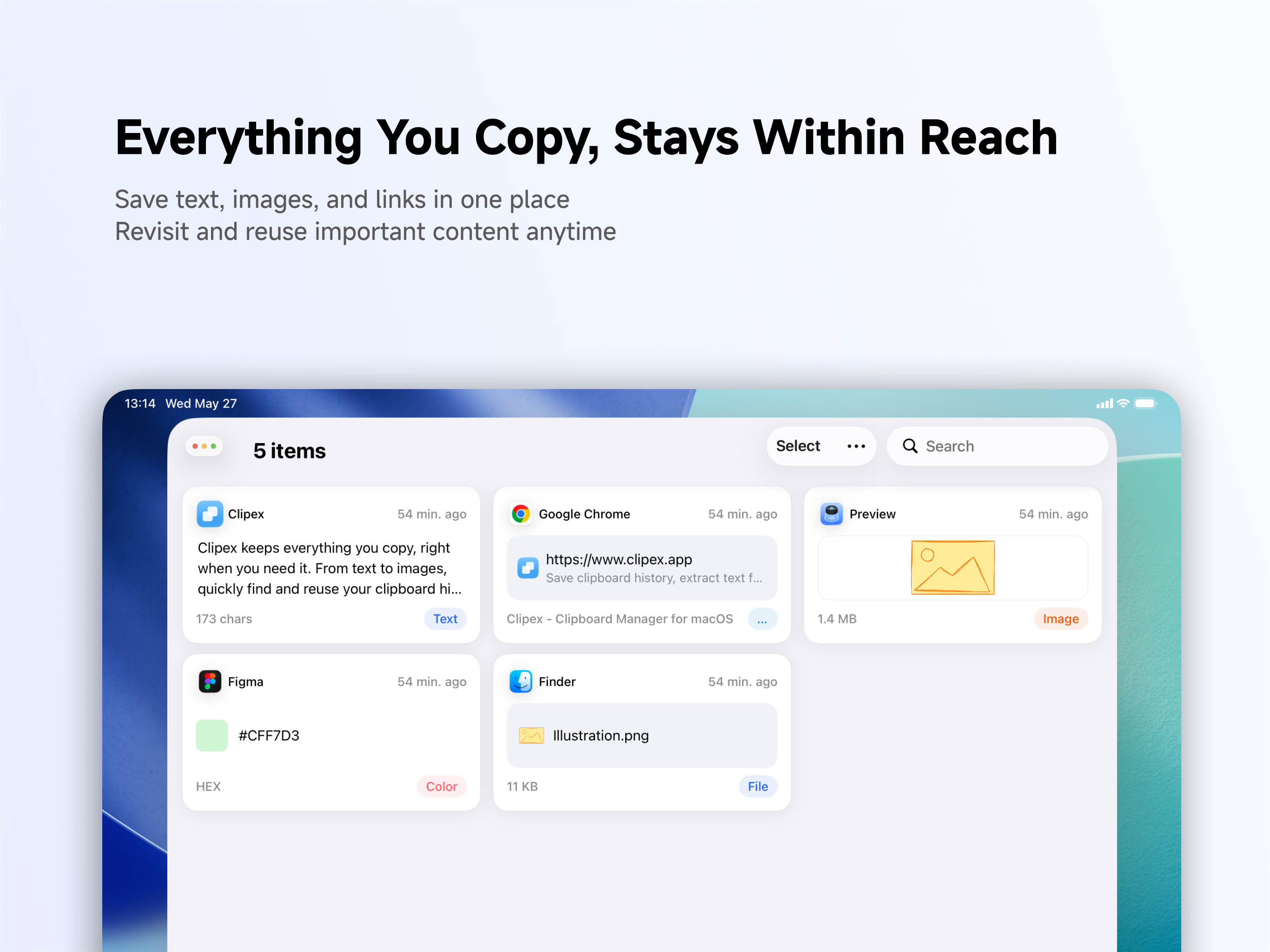 Clipex - Clipboard Manager