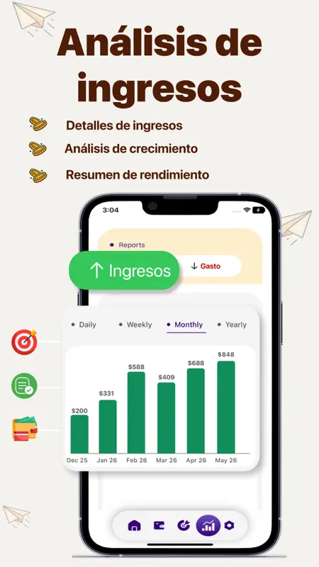 Gestor de gastos de ingresos screenshot 4 of 8