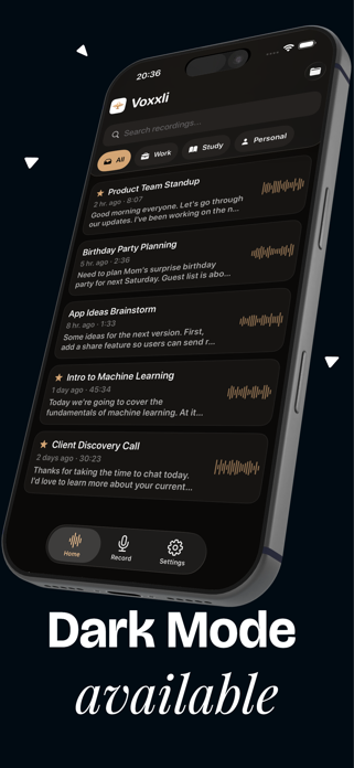 Voxxli: Transcribe Voice Notes Screenshot 10 of 10