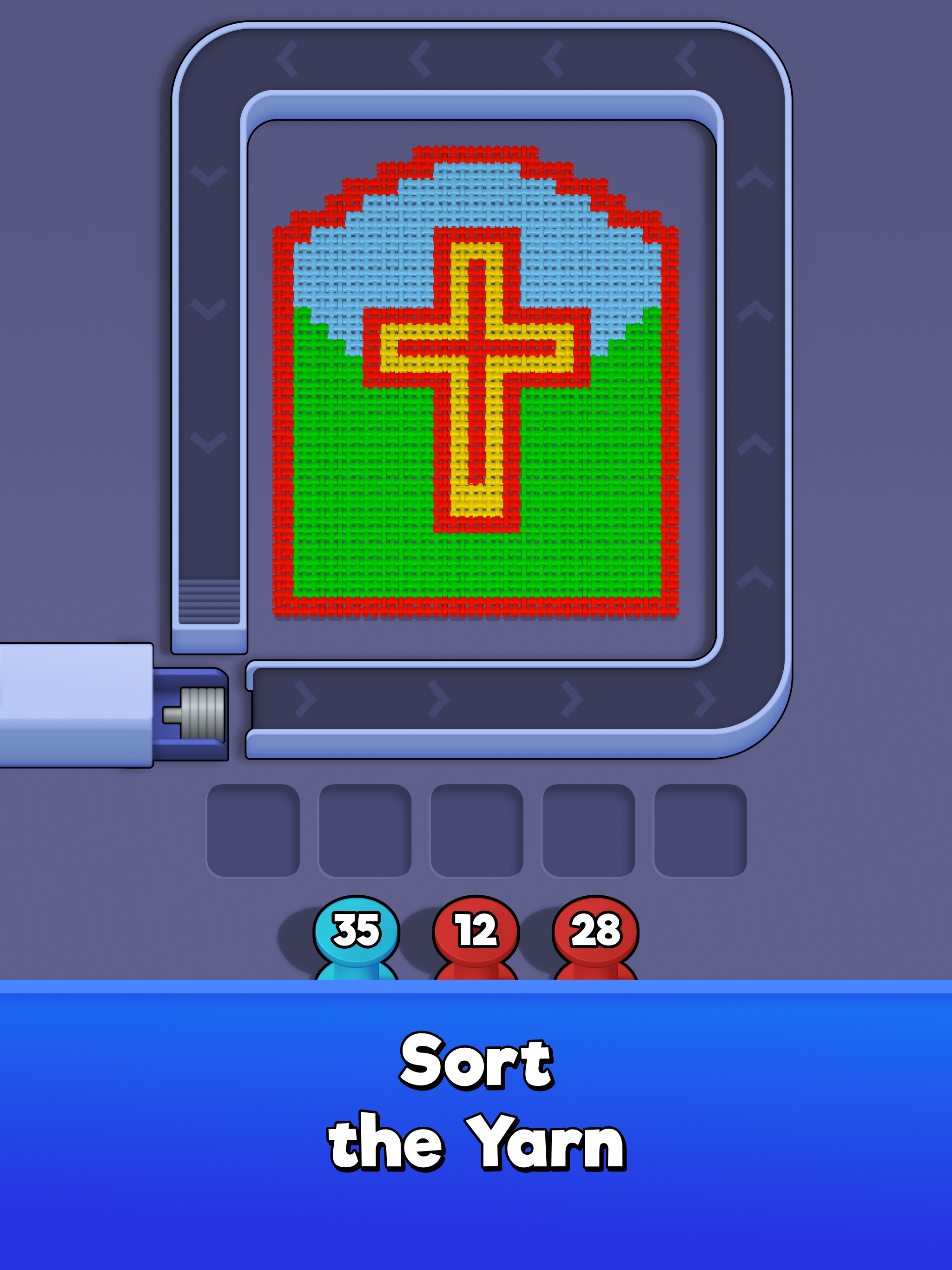 Yarn Roll: Unravel Knit Sort screenshot 6